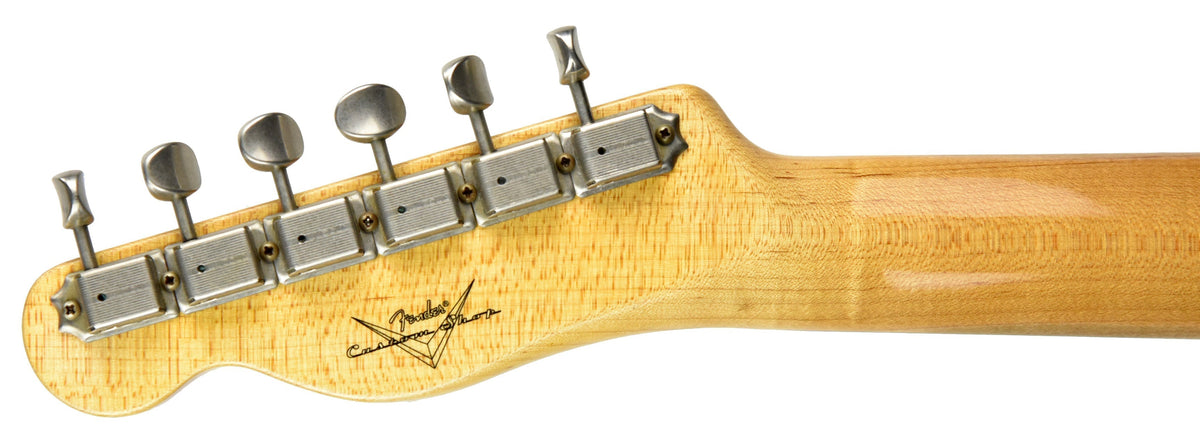 Used Fender Custom Shop 62 Telecaster Journeyman Relic in Charcoal Frost Metallic R87013