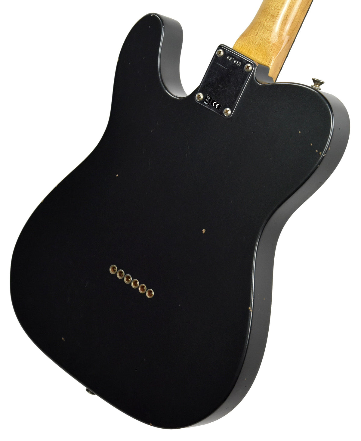 Used Fender Custom Shop 62 Telecaster Journeyman Relic in Charcoal Frost Metallic R87013