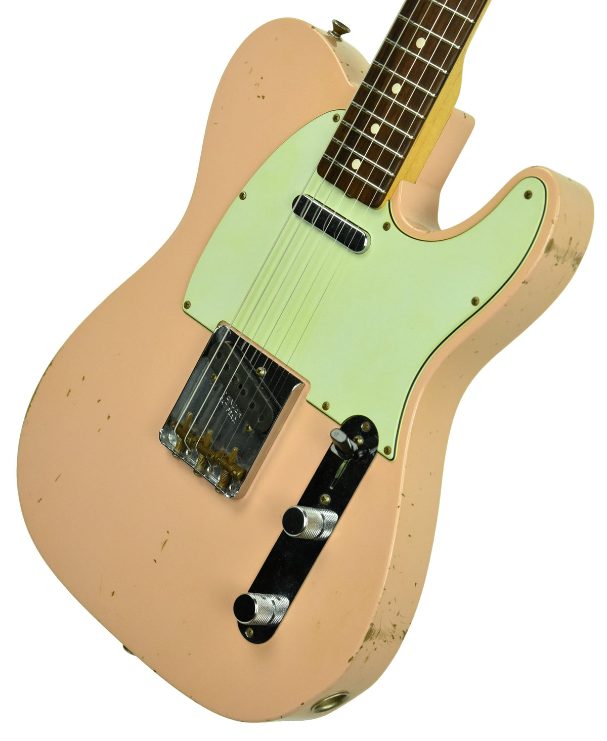 Used 2013 Fender Custom Shop 63 Telecaster Relic in Shell Pink R71436