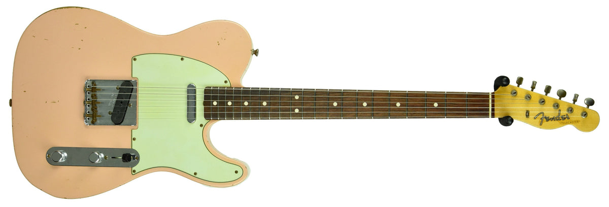 Used 2013 Fender Custom Shop 63 Telecaster Relic in Shell Pink R71436