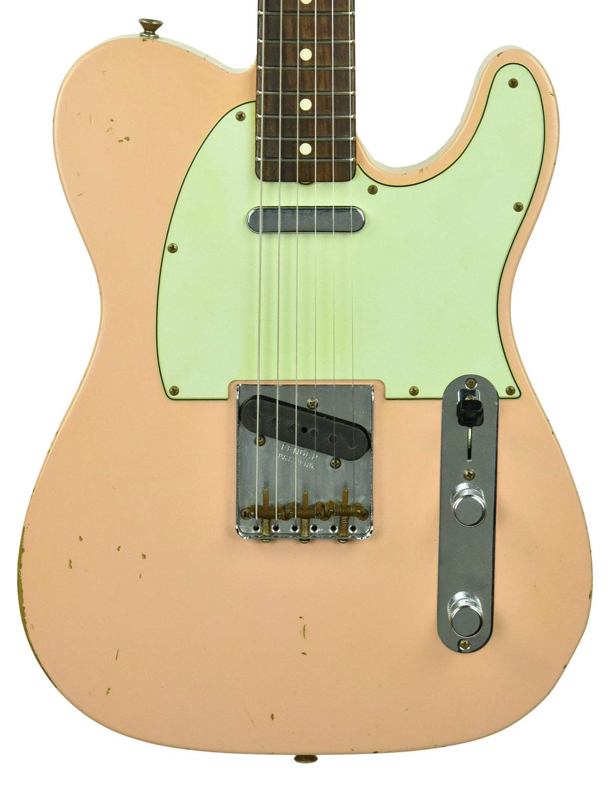 Used 2013 Fender Custom Shop 63 Telecaster Relic in Shell Pink R71436
