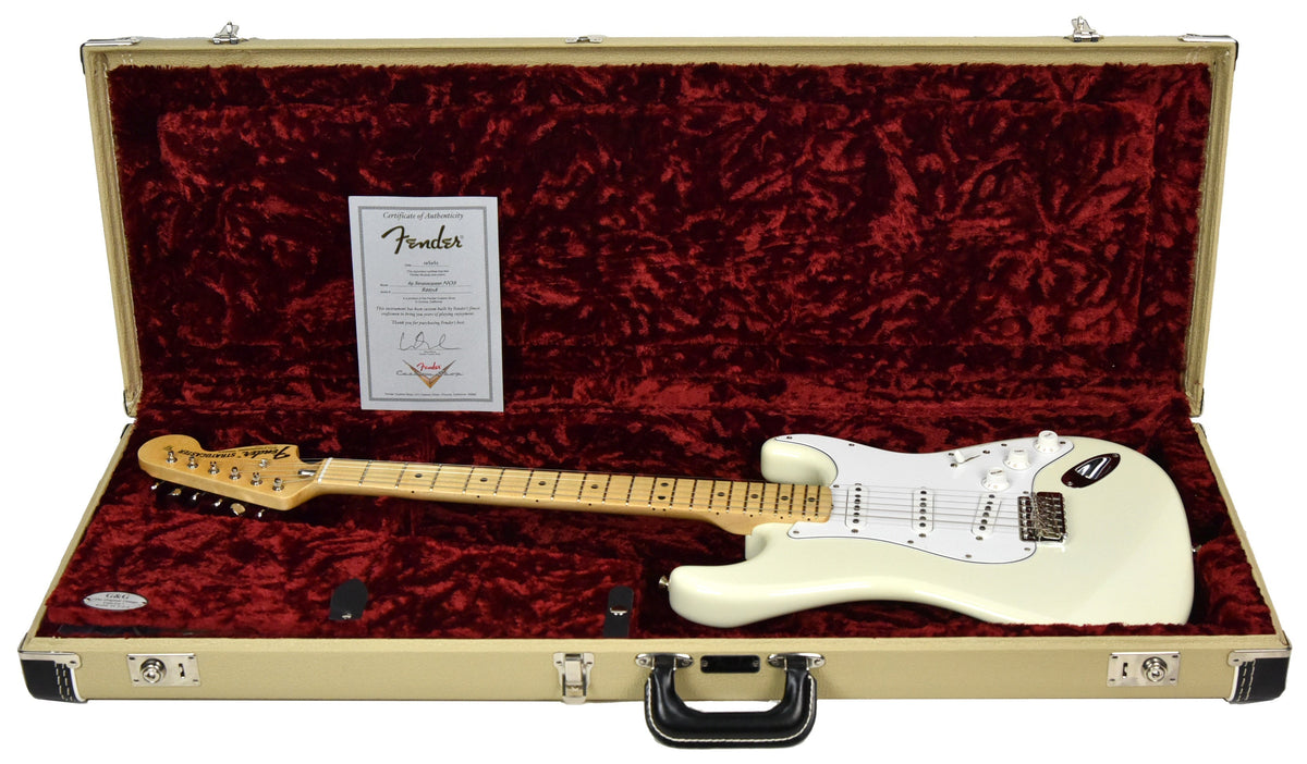 Used 2012 Fender Custom Shop 69 Stratocaster NOS in Olympic White R66718