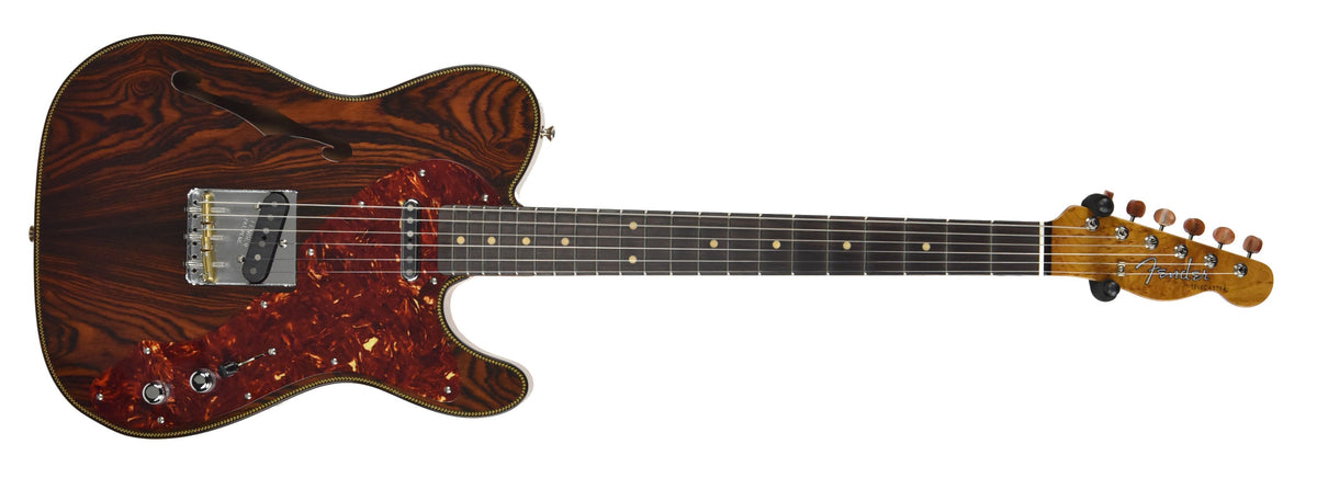 Used Fender Custom Shop Artisan Thinline Telecaster Natural Cocobolo R94650