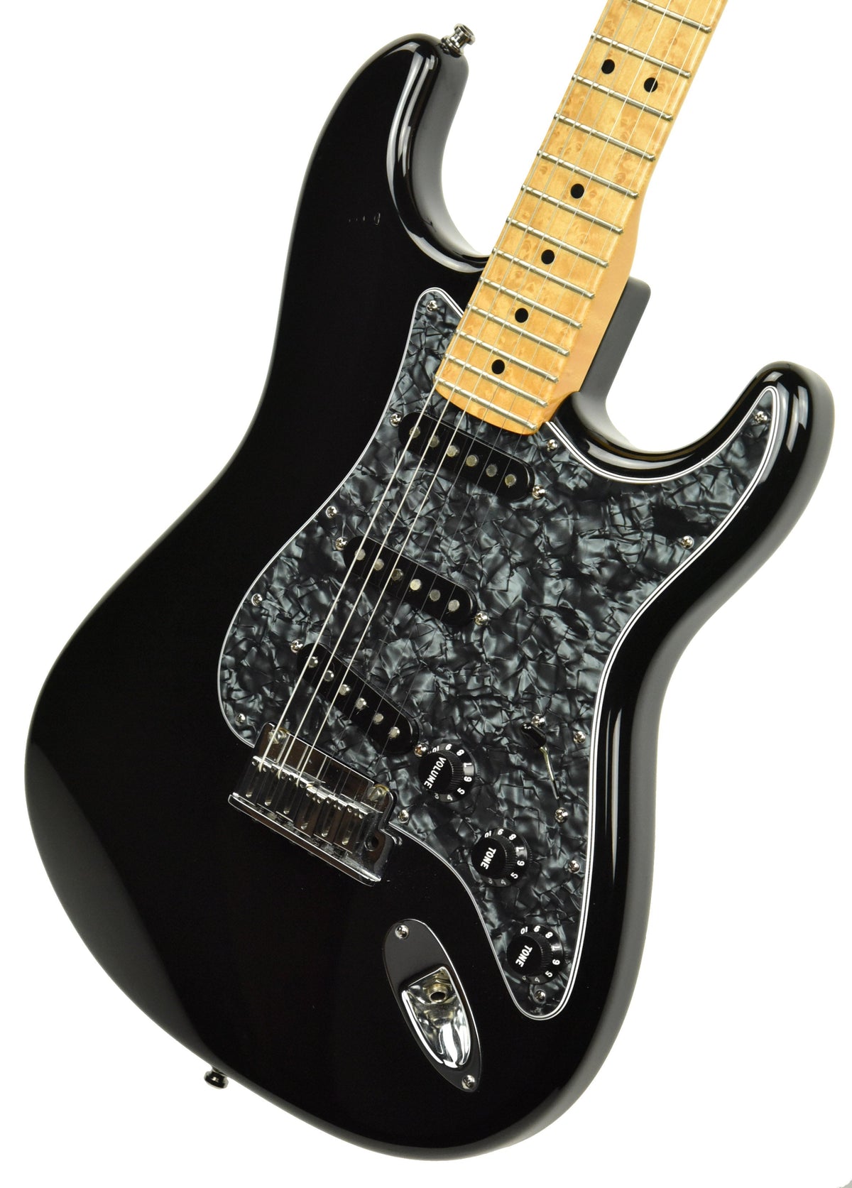 Used Fender Custom Shop Custom Classic Stratocaster in Black CZ508954