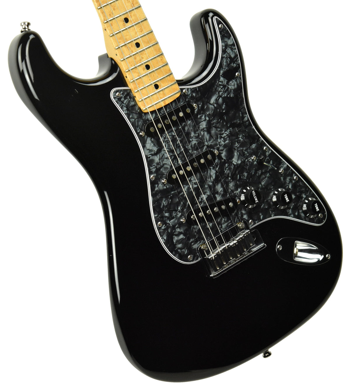 Used Fender Custom Shop Custom Classic Stratocaster in Black CZ508954
