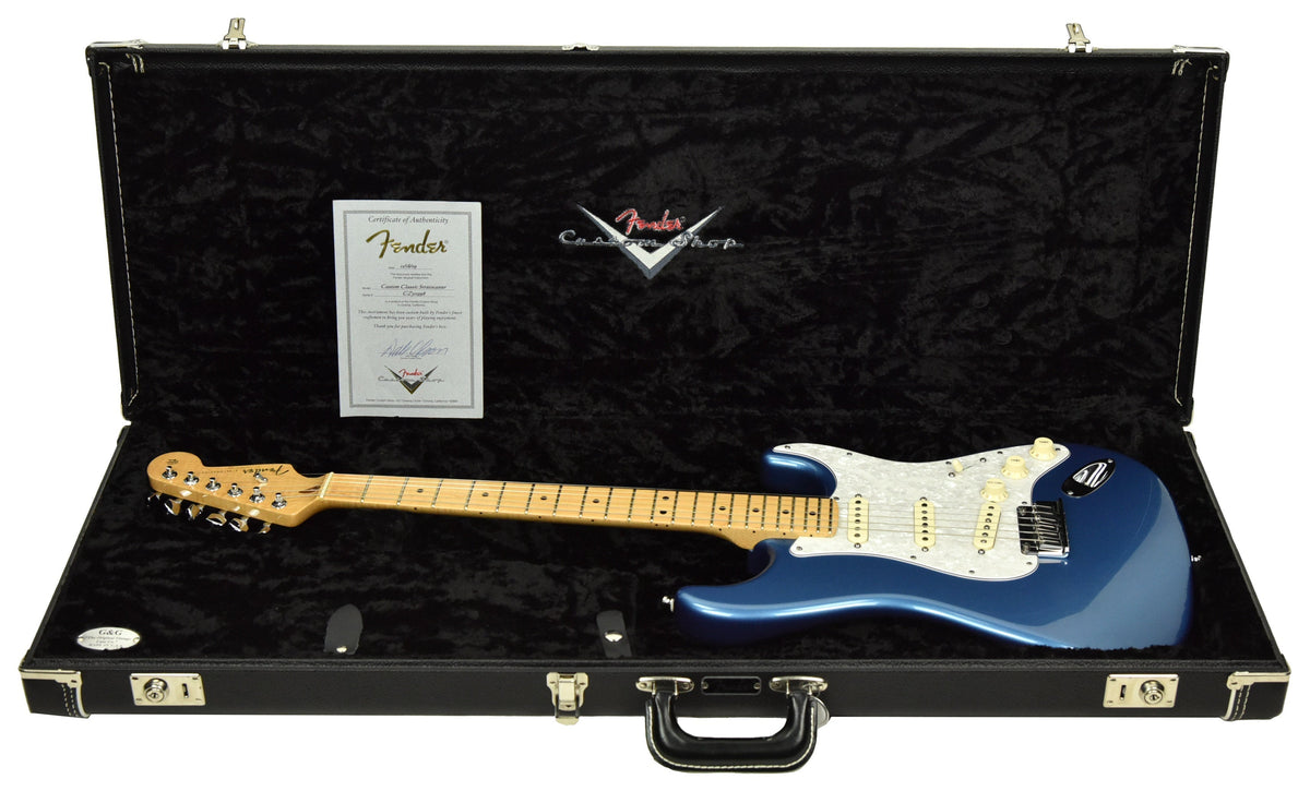 Used Fender Custom Shop Custom Classic Stratocaster Lake Placid Blue CZ511998
