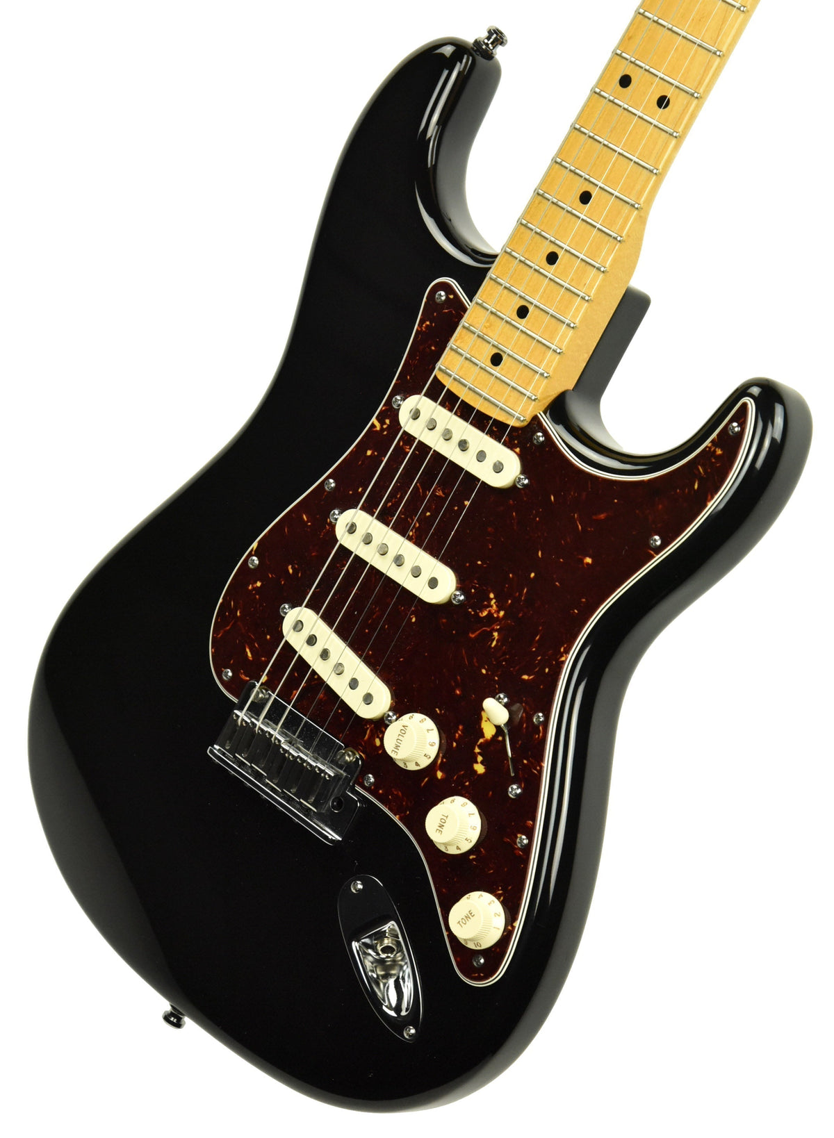 Used Fender Custom Shop Custom Deluxe Stratocaster in Black R62008