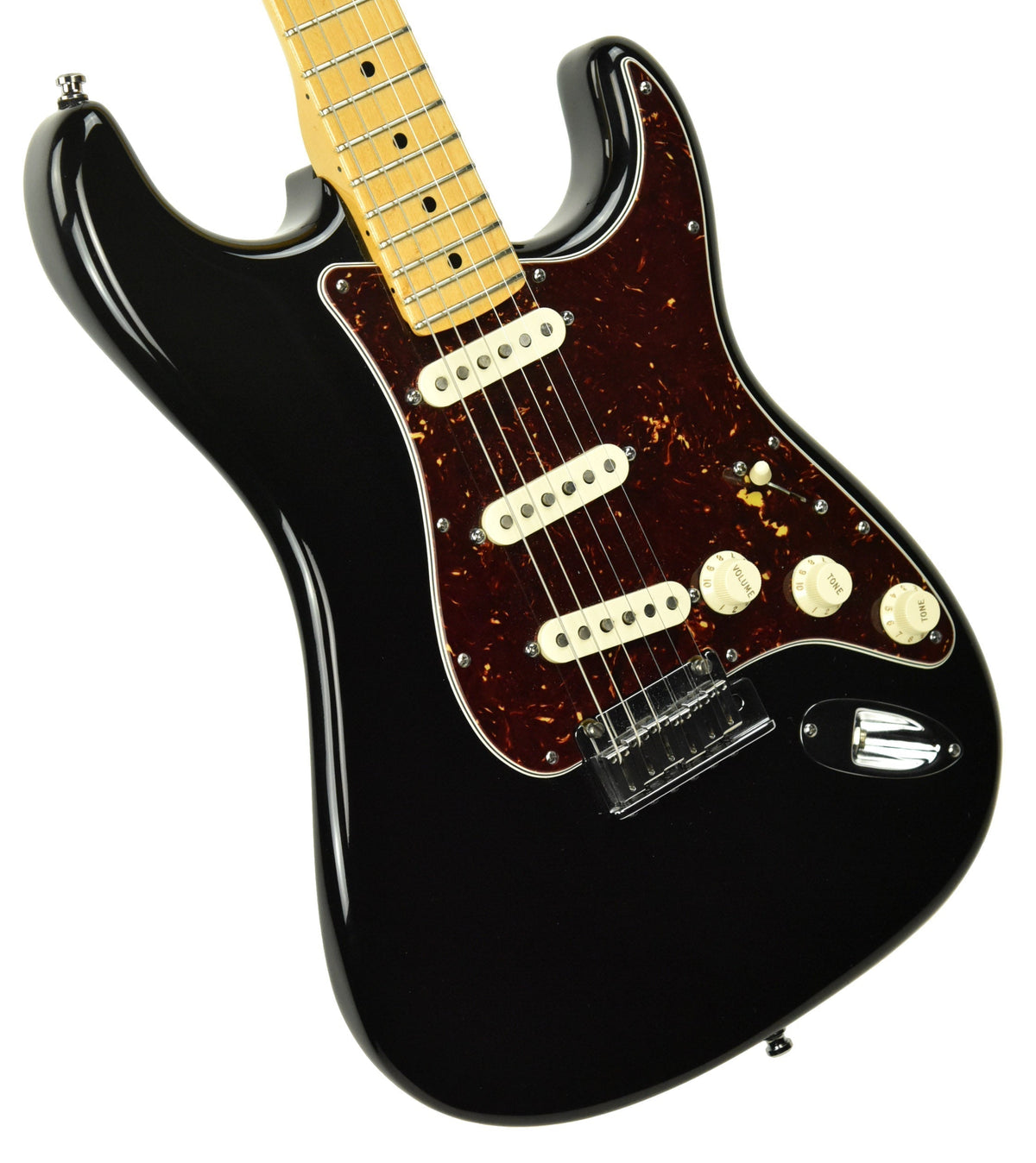 Used Fender Custom Shop Custom Deluxe Stratocaster in Black R62008