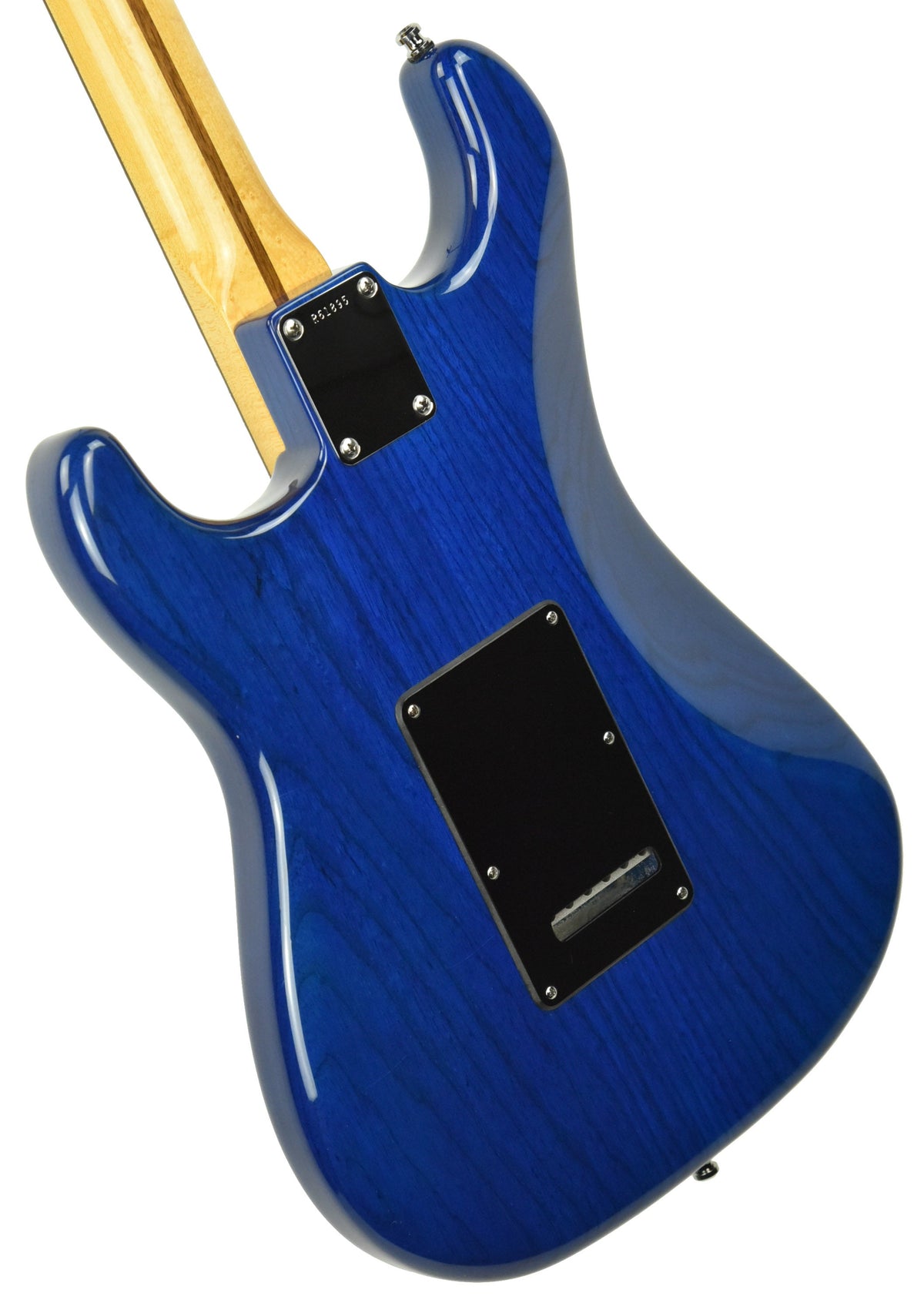 Used Fender Custom Shop Custom Deluxe Stratocaster in Sapphire Blue Trans R61895