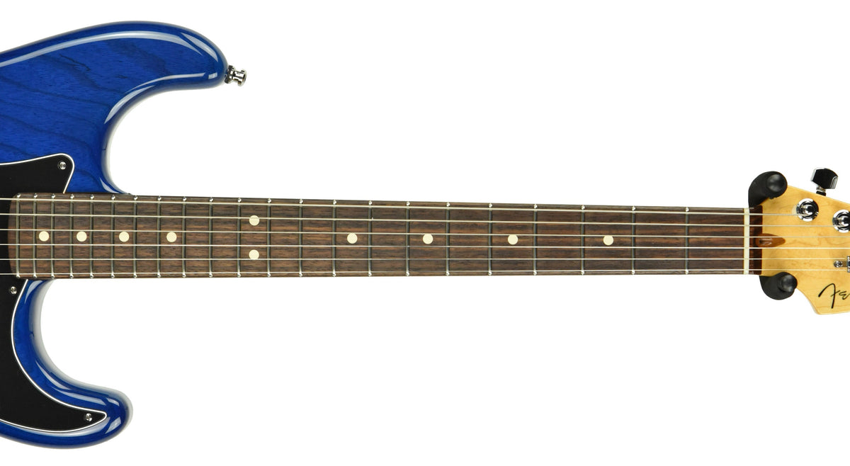 Used Fender Custom Shop Custom Deluxe Stratocaster in Sapphire Blue Trans R61895