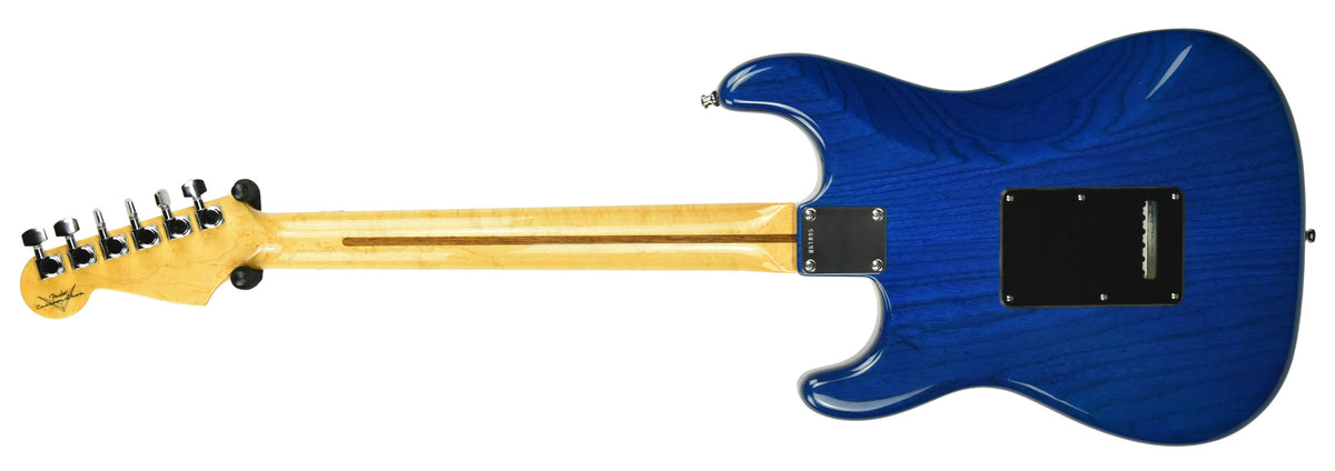 Used Fender Custom Shop Custom Deluxe Stratocaster in Sapphire Blue Trans R61895