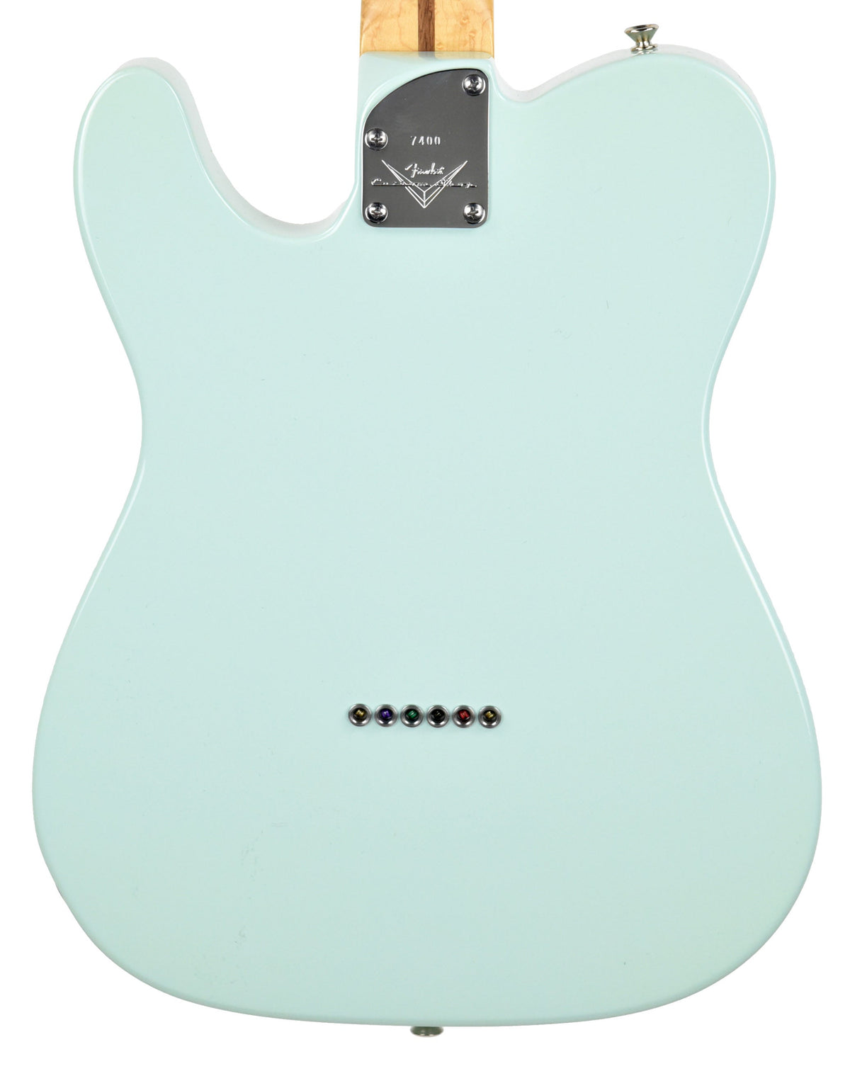Used Fender Custom Shop Custom Deluxe Telecaster in Sonic Blue 7400