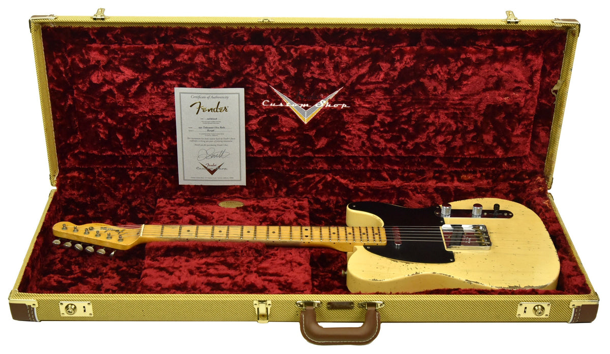 Used Fender Custom Shop Masterbuilt 51 Telecaster Heavy Relic by Jason Smith R17296