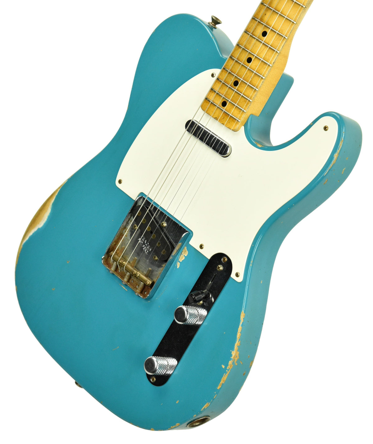 Used Fender Custom Shop Masterbuilt 55 Telecaster Relic Dale Wilson in Taos Turquoise R58748