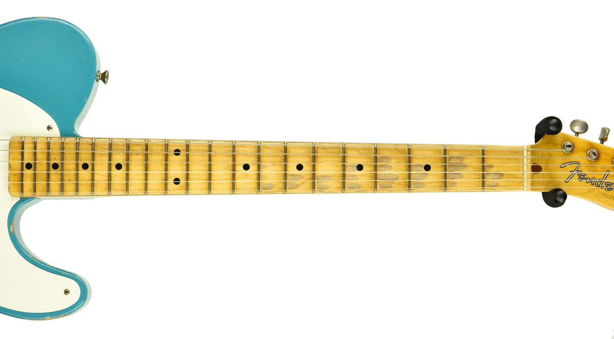 Used Fender Custom Shop Masterbuilt 55 Telecaster Relic Dale Wilson in Taos Turquoise R58748