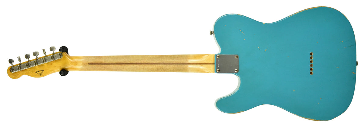 Used Fender Custom Shop Masterbuilt 55 Telecaster Relic Dale Wilson in Taos Turquoise R58748