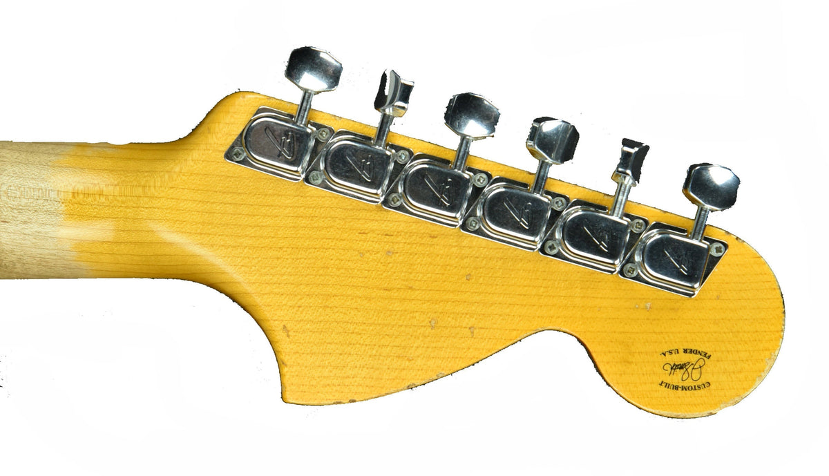 Used Fender Custom Shop Masterbuilt 69 Stratocaster Relic Jason Smith Olympic White R91661