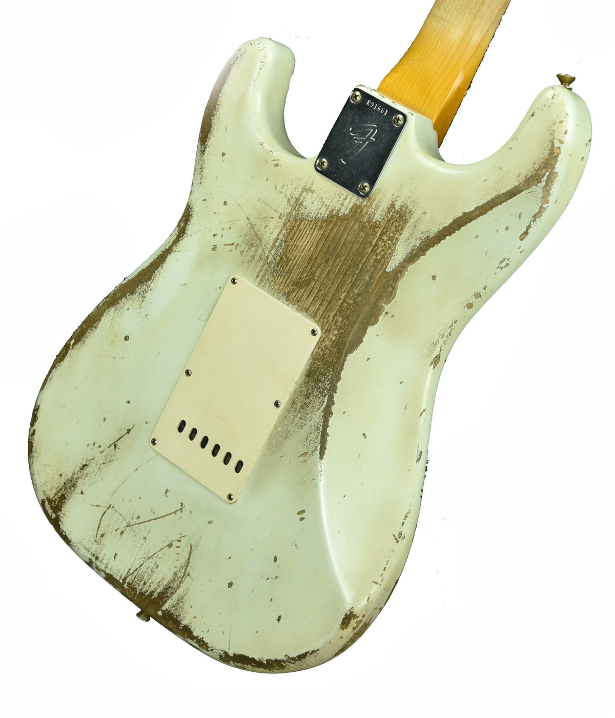 Used Fender Custom Shop Masterbuilt 69 Stratocaster Relic Jason Smith Olympic White R91661