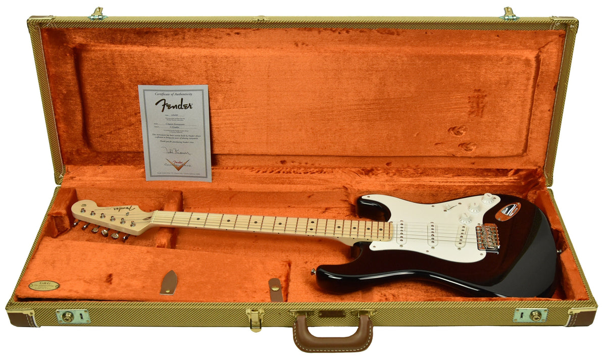 Used Fender Custom Shop Masterbuilt Eric Clapton Stratocaster by Todd Krause in Black CZ504830