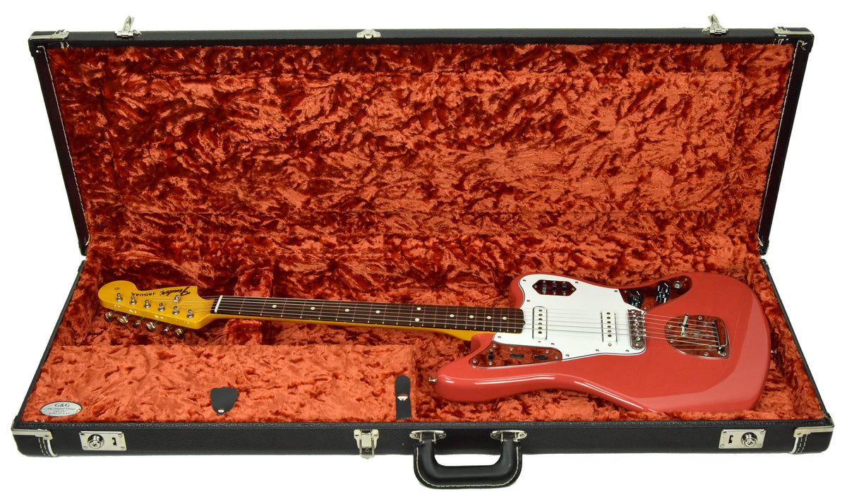 Used 2016 Fender Classic Series 60s Jaguar Lacquer in Fiesta Red MX16726607