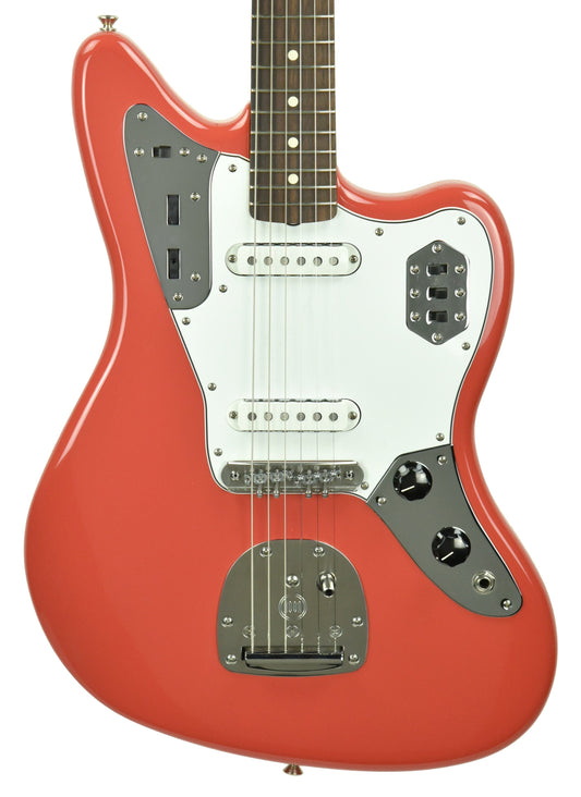Used 2016 Fender Classic Series 60s Jaguar Lacquer in Fiesta Red MX16726607