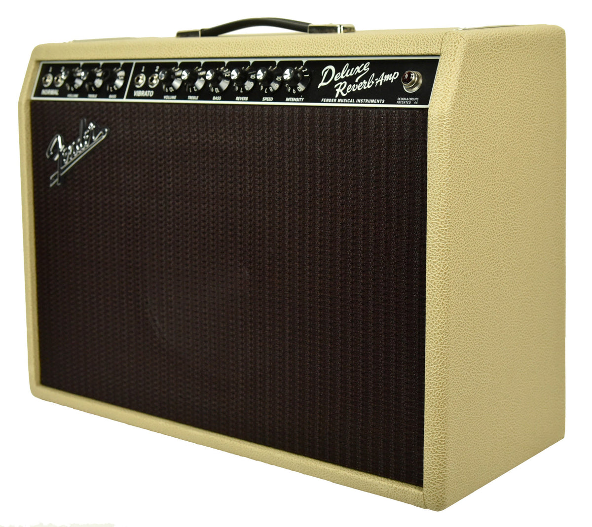 Used Fender Limited Edition '65 Deluxe Reverb Amplifier in Tan and Oxblood CR375756