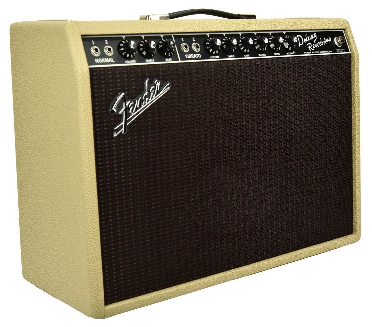 Used Fender Limited Edition '65 Deluxe Reverb Amplifier in Tan and Oxblood CR375756