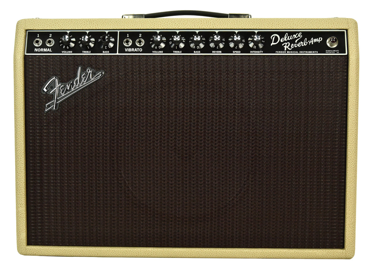 Used Fender Limited Edition '65 Deluxe Reverb Amplifier in Tan and Oxblood CR375756