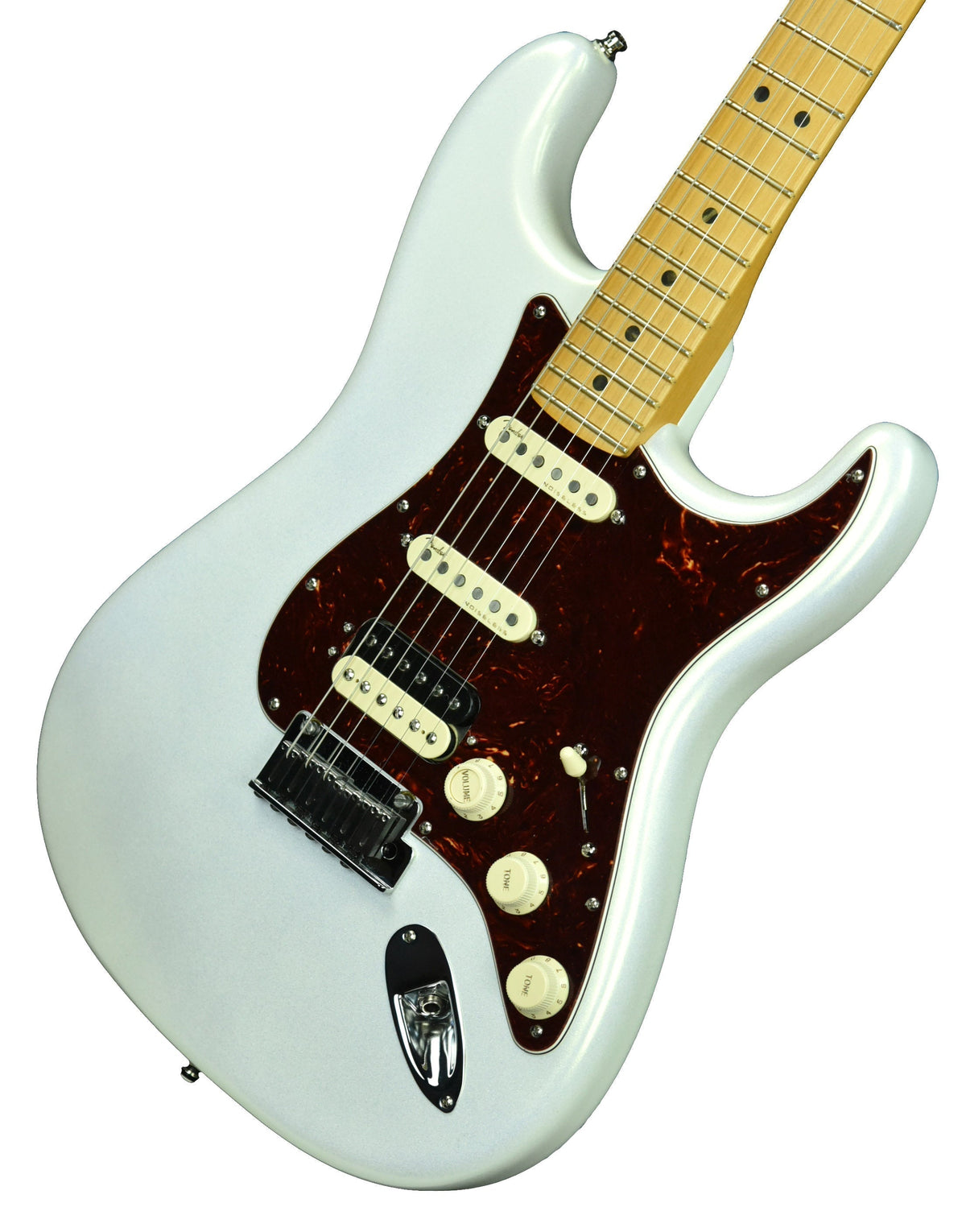 Used Fender American Ultra Stratocaster HSS in Arctic Pearl US19079669