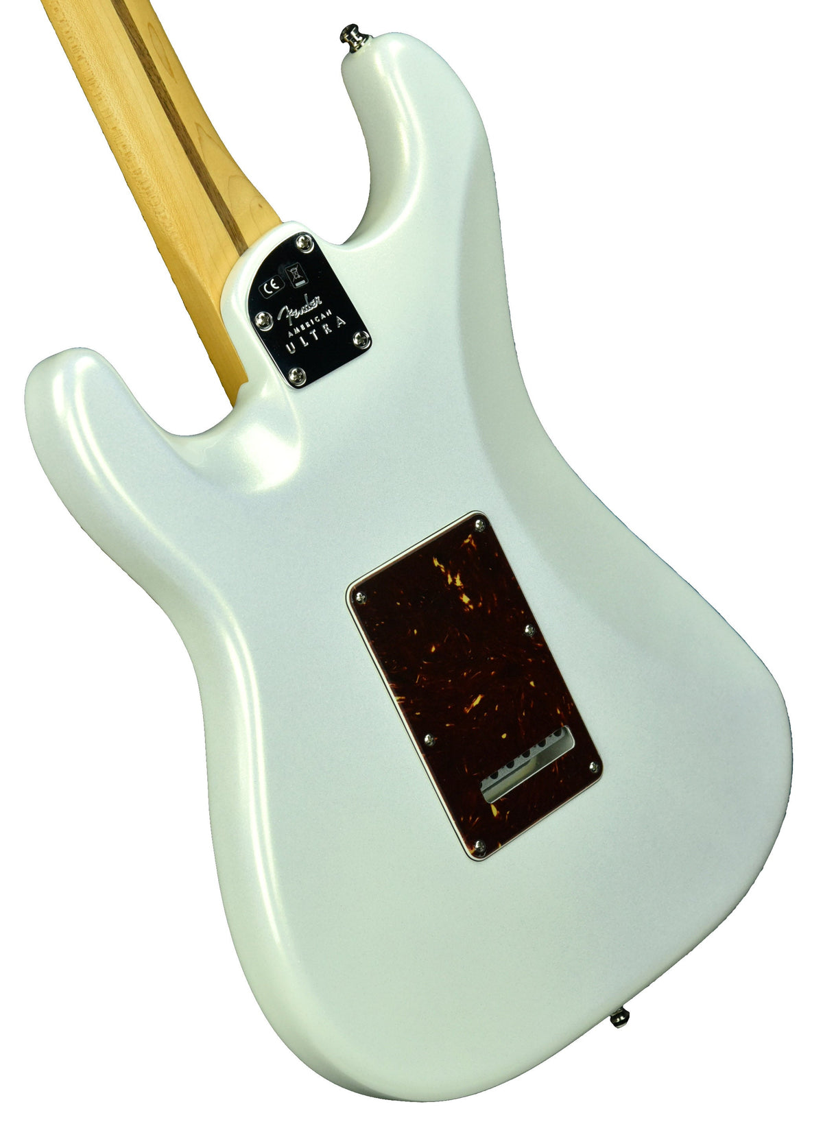 Used Fender American Ultra Stratocaster HSS in Arctic Pearl US19079669