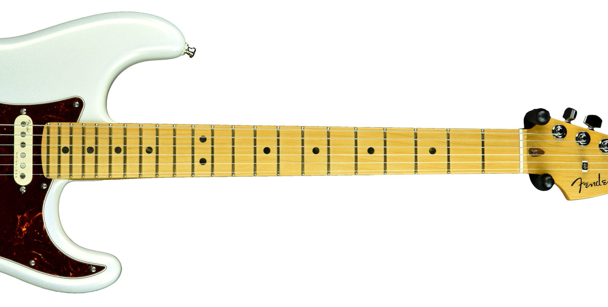 Used Fender American Ultra Stratocaster HSS in Arctic Pearl US19079669