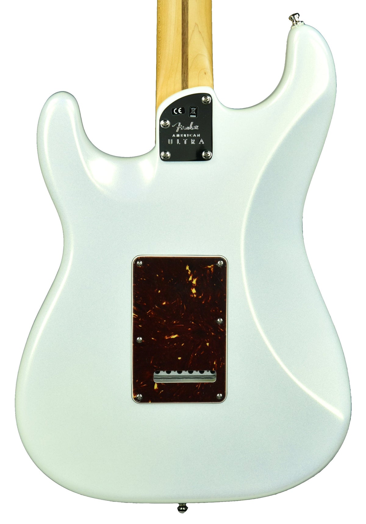 Used Fender American Ultra Stratocaster HSS in Arctic Pearl US19079669