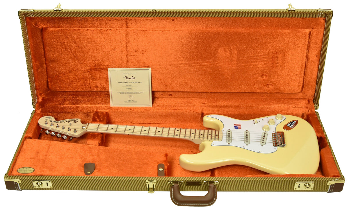 Used 2020 Fender Yngwie Malmsteen Stratocaster® in Vintage White US20044381