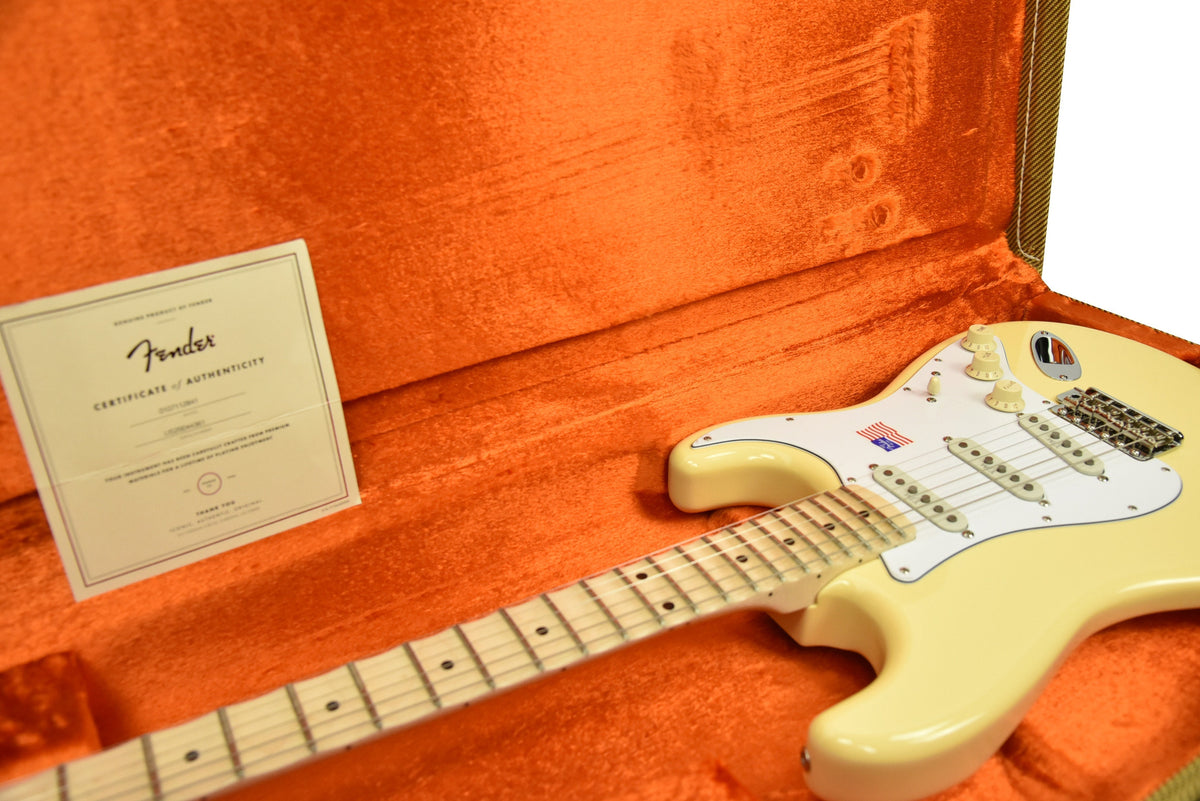 Used 2020 Fender Yngwie Malmsteen Stratocaster® in Vintage White US20044381