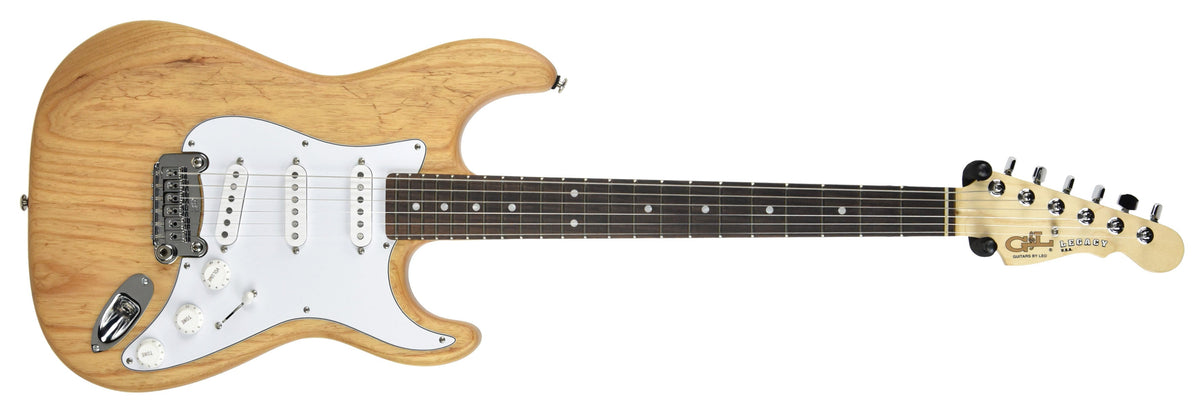 Used 2015 G&L USA Made Legacy Swamp Ash in Natural Satin CLF073720