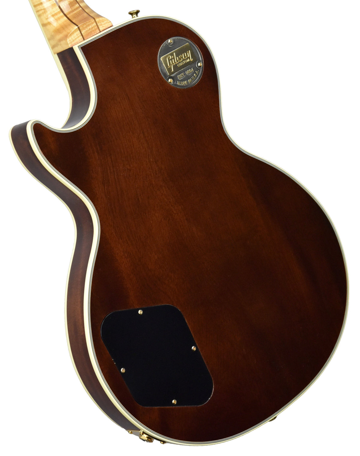 Used 2015 Gibson Custom Les Paul Custom Flame in Natural CS500603