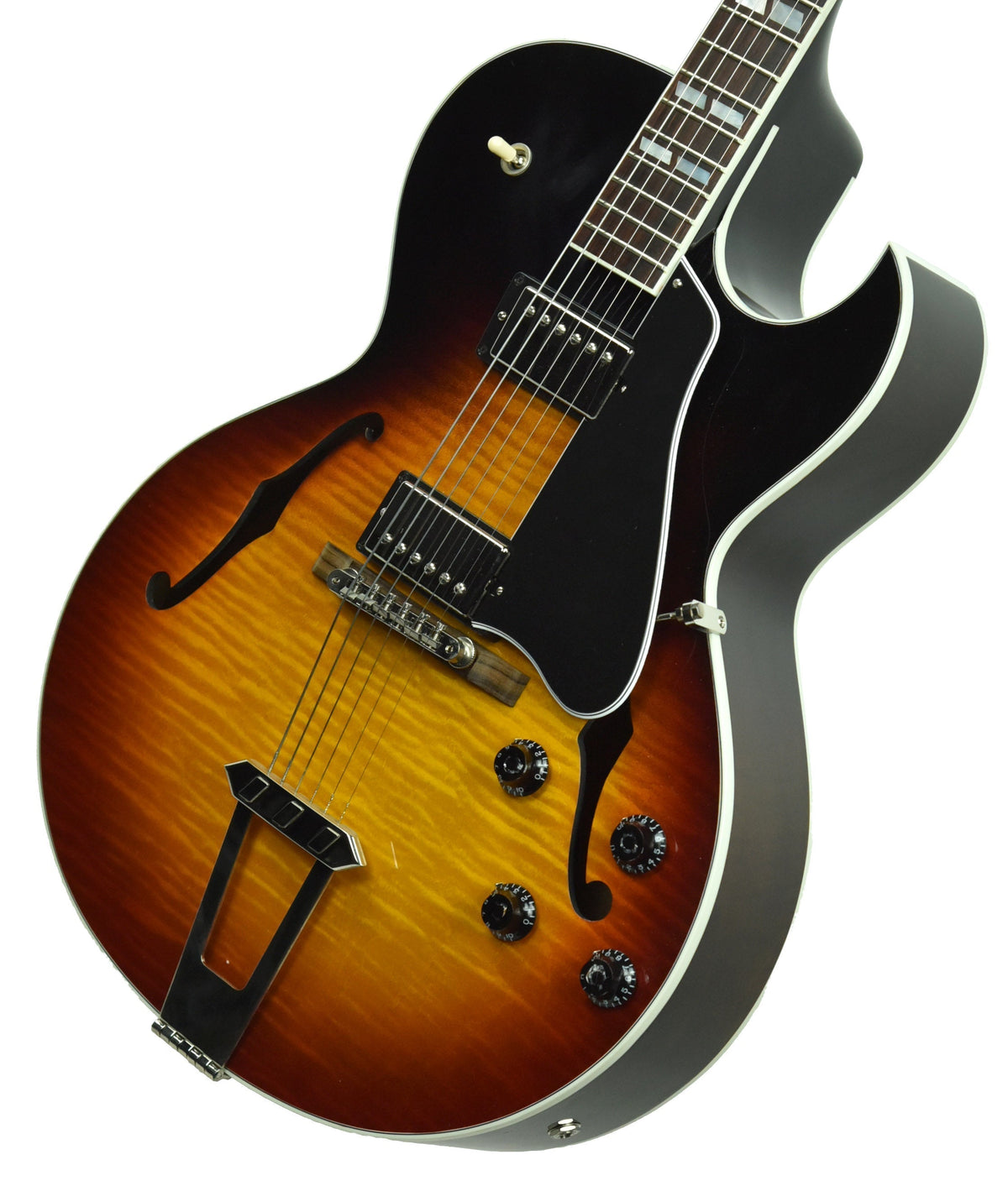 Used 2016 Gibson Memphis ES-175 Figured Sunburst 13576742