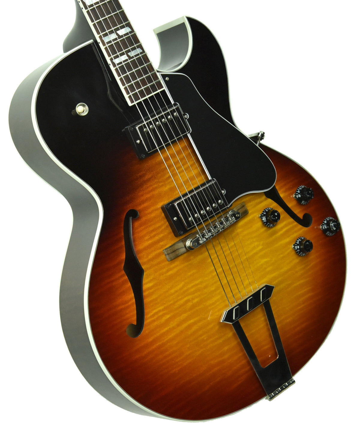 Used 2016 Gibson Memphis ES-175 Figured Sunburst 13576742