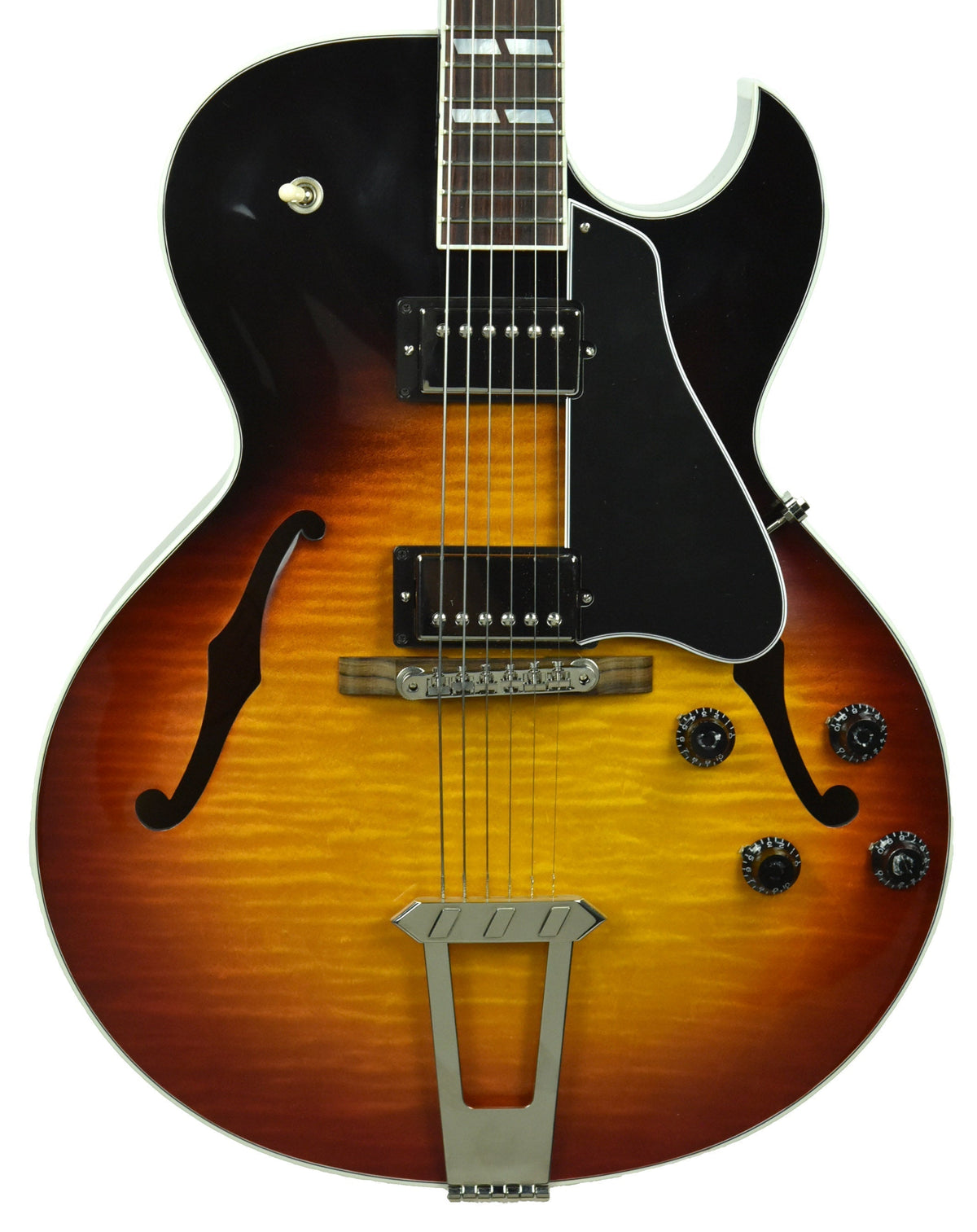 Used 2016 Gibson Memphis ES-175 Figured Sunburst 13576742
