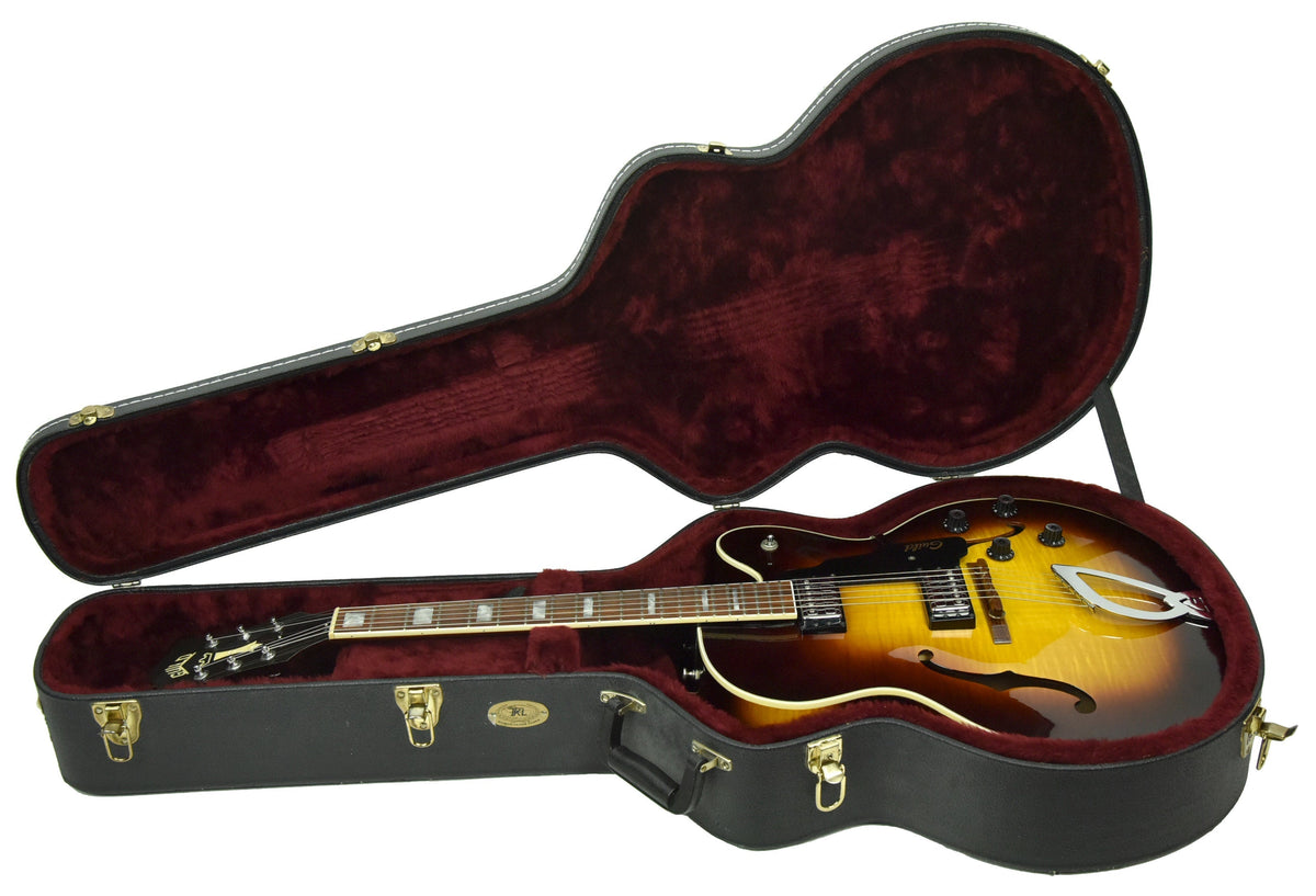 Used Guild X150D Hollowbody Archtop in Antique Sunburst AK150197