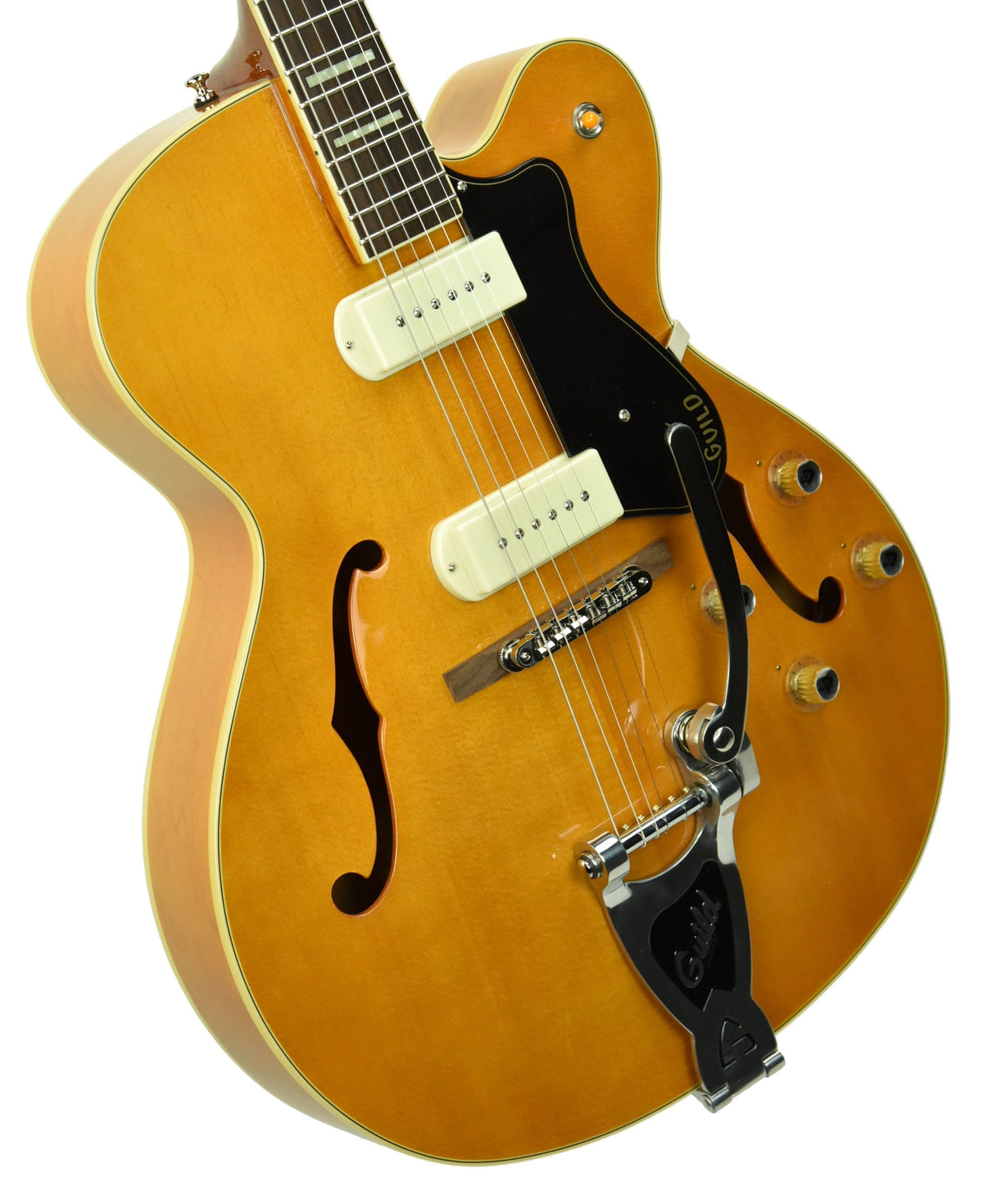 Used Guild X175 Manhattan Hollow-body Electric Guitar in Natural KSG1400202