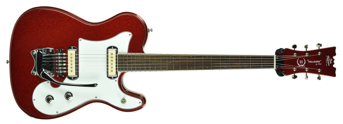 Used Hallmark Deke Dickerson Model Two in Candy Red Sparkle 2946