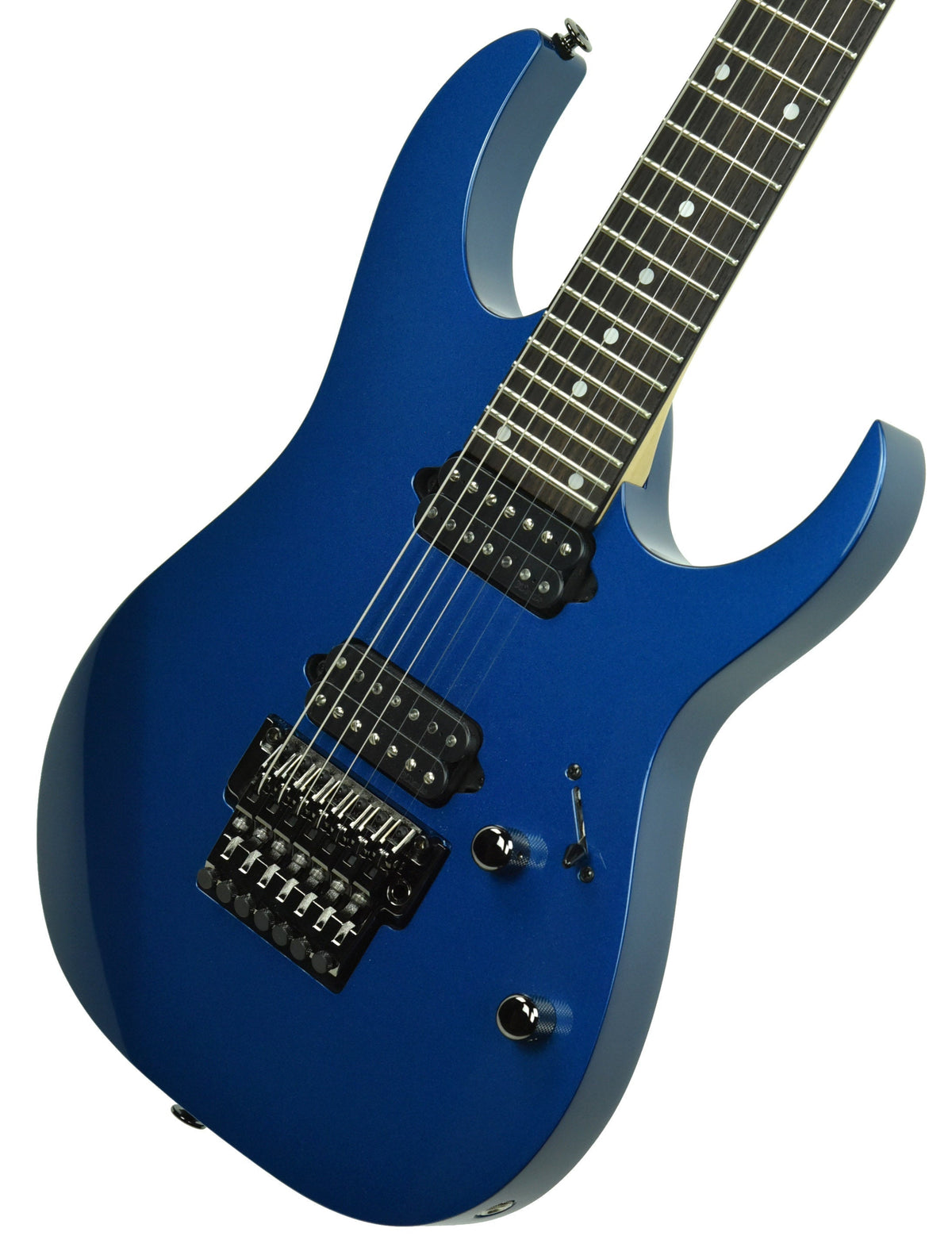Used Ibanez Prestige RG752 7 String Electric Guitar in Cobalt Blue Metallic F1606491