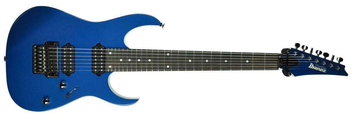 Used Ibanez Prestige RG752 7 String Electric Guitar in Cobalt Blue Metallic F1606491