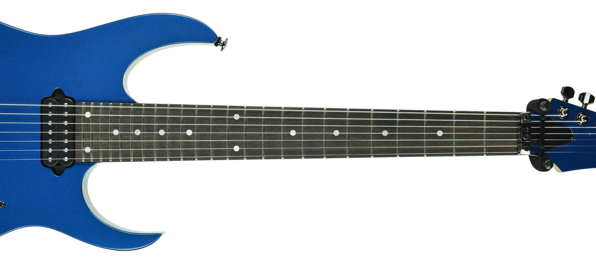 Used Ibanez Prestige RG752 7 String Electric Guitar in Cobalt Blue Metallic F1606491