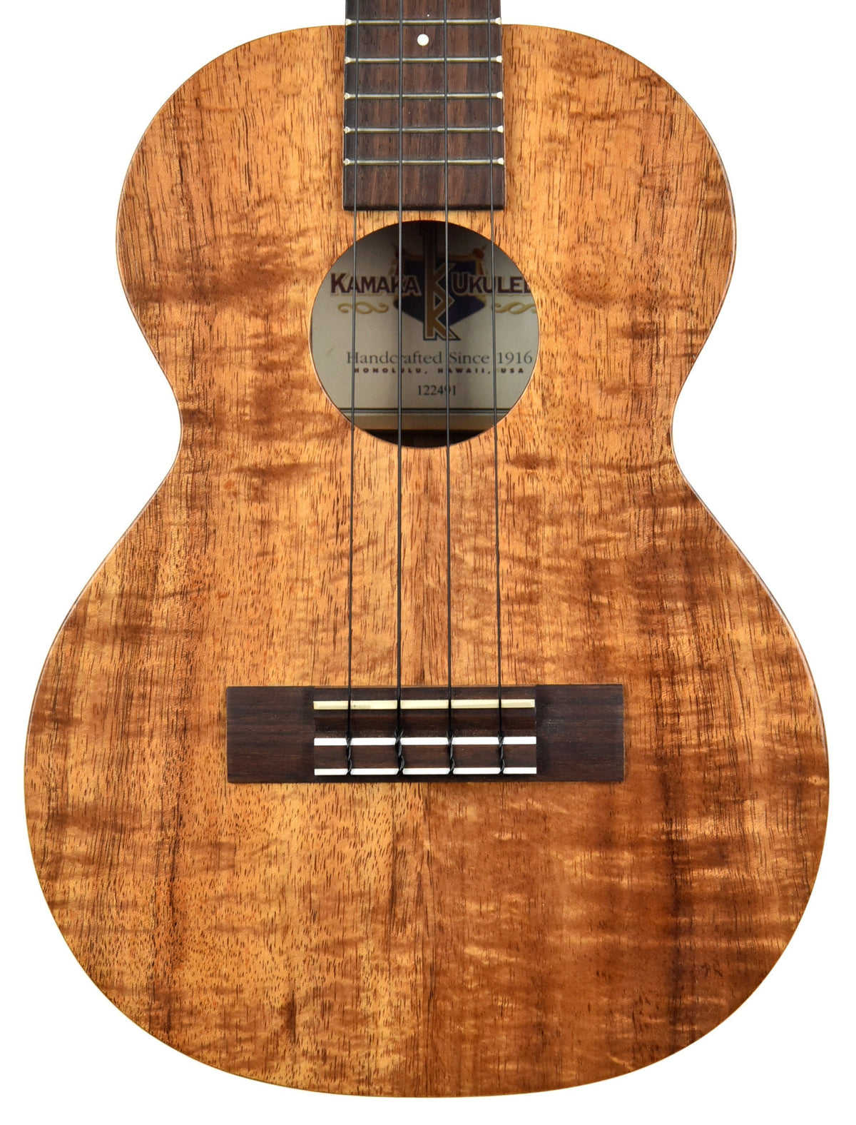Used 2012 Kamaka HF3 Tenor Koa Ukulele 122491