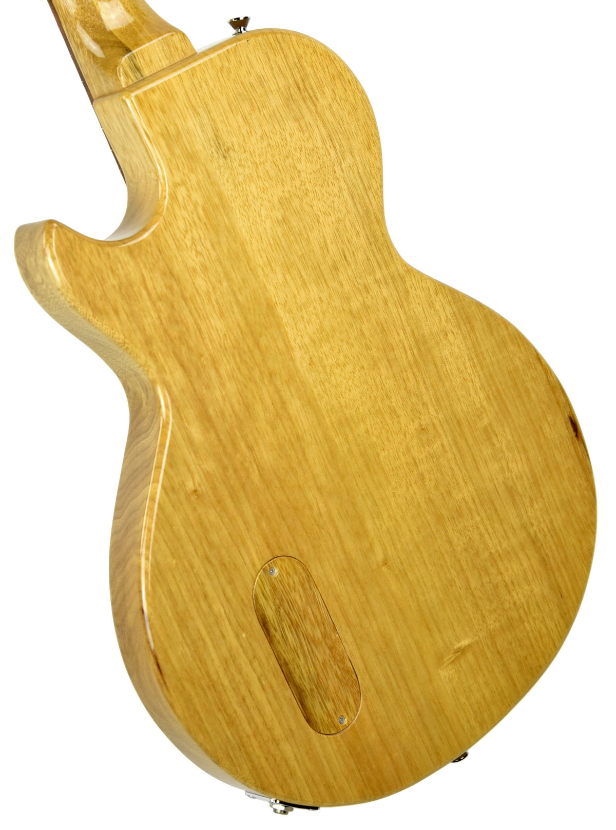 Used Kurt Wilson Korina Single Cut Les Paul Junior in Natural 017