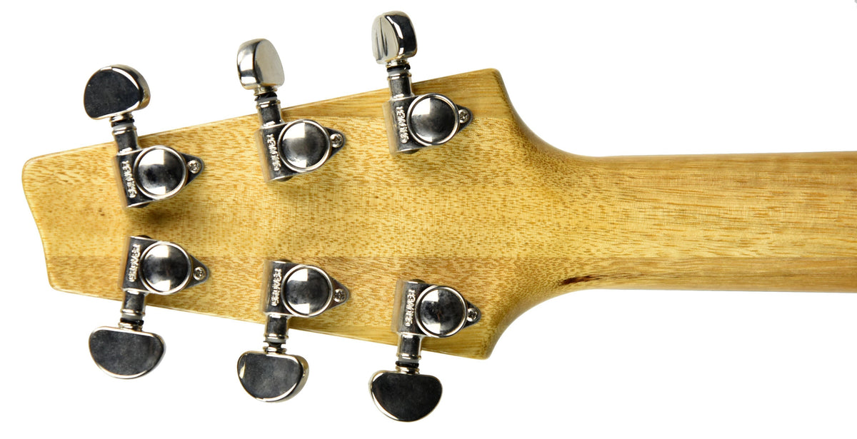 Used Kurt Wilson Korina Single Cut Les Paul Junior in Natural 017