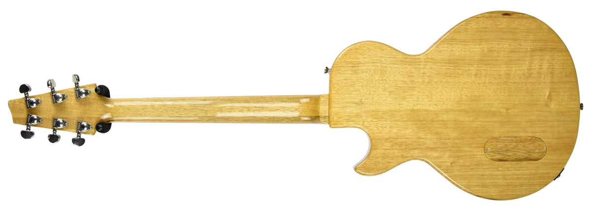 Used Kurt Wilson Korina Single Cut Les Paul Junior in Natural 017