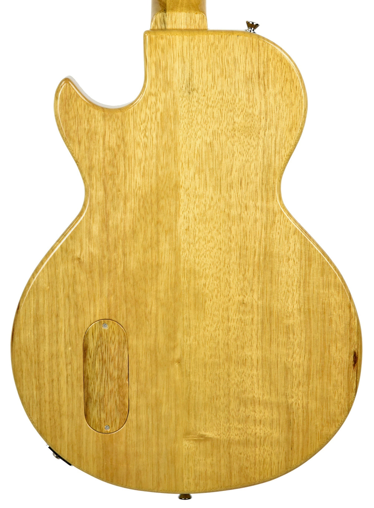Used Kurt Wilson Korina Single Cut Les Paul Junior in Natural 017